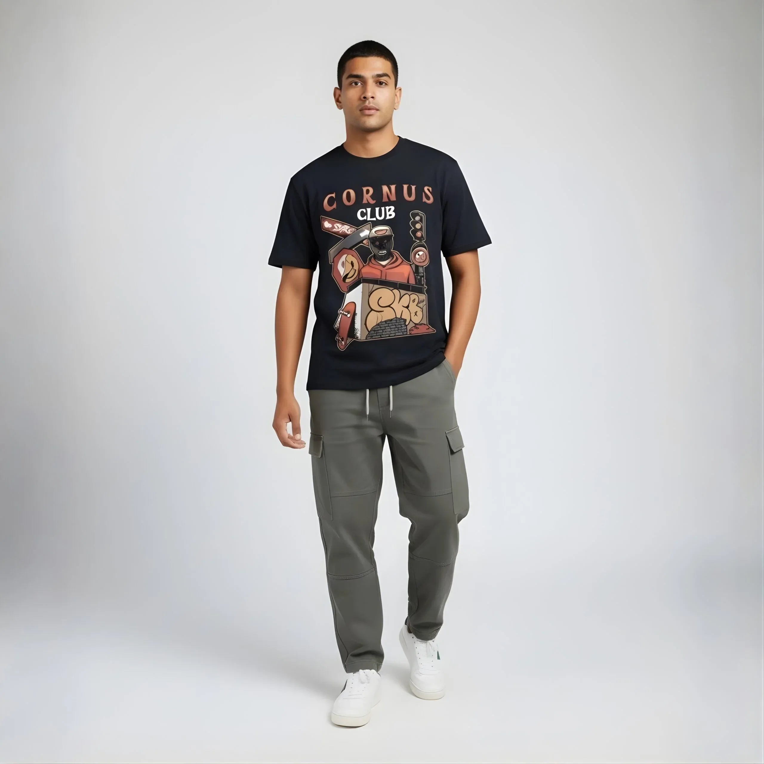 Cornus Club Urban Tee - Cornus Fashion