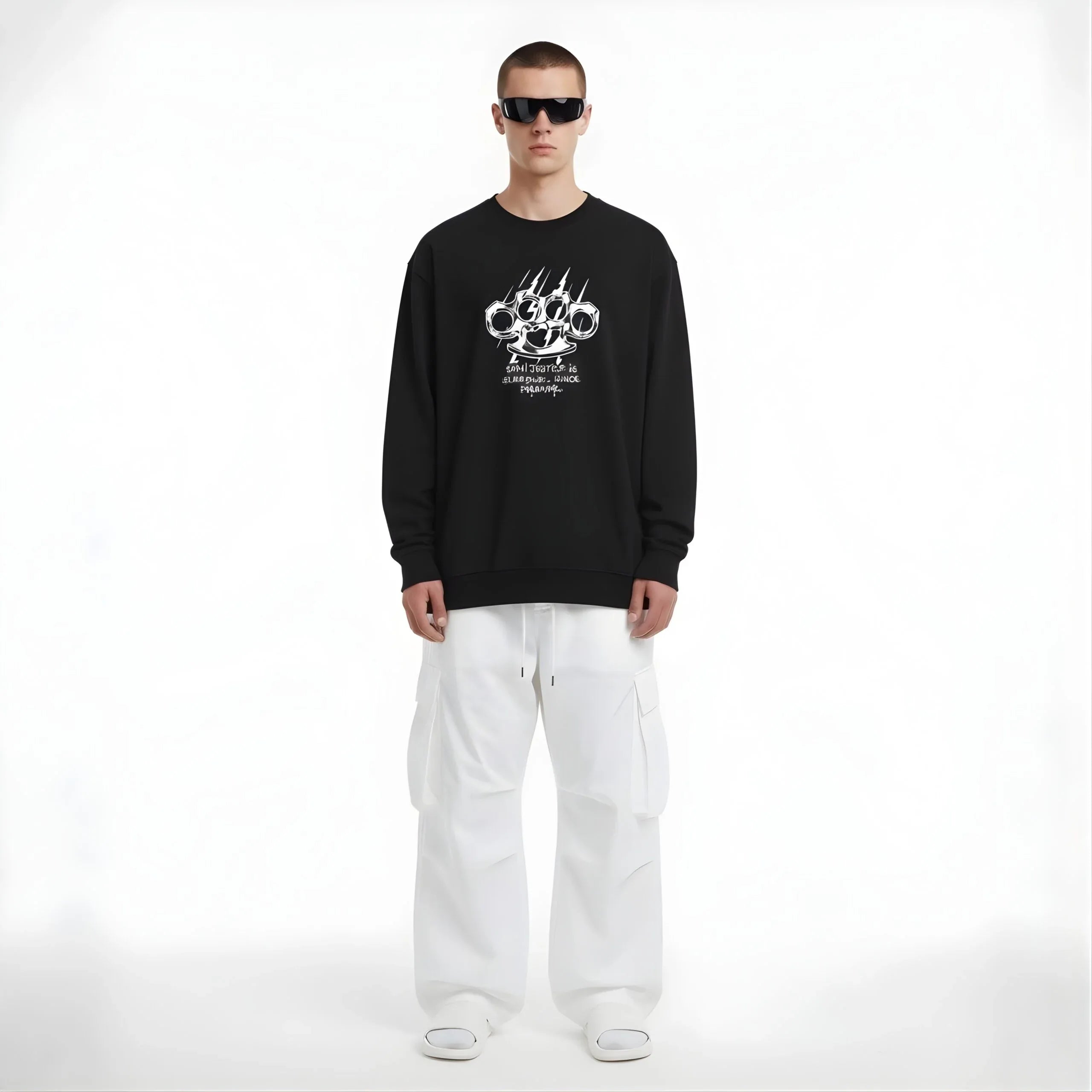 Shadow Claw Streetwear Sweatshirt - Cornus Fashion