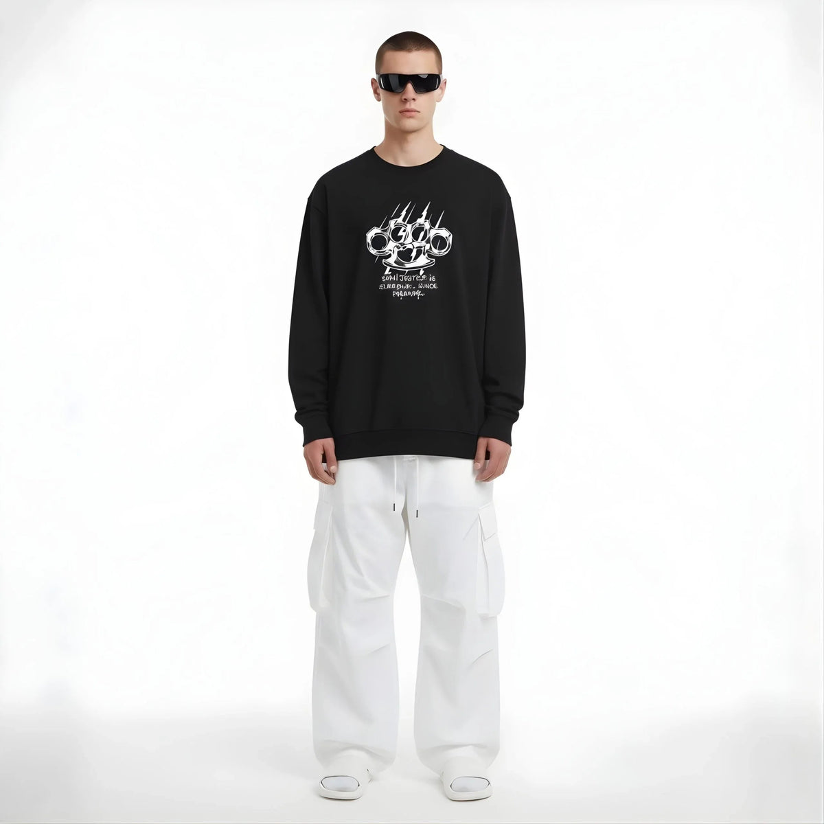 Shadow Claw Streetwear Sweatshirt - Cornus Fashion