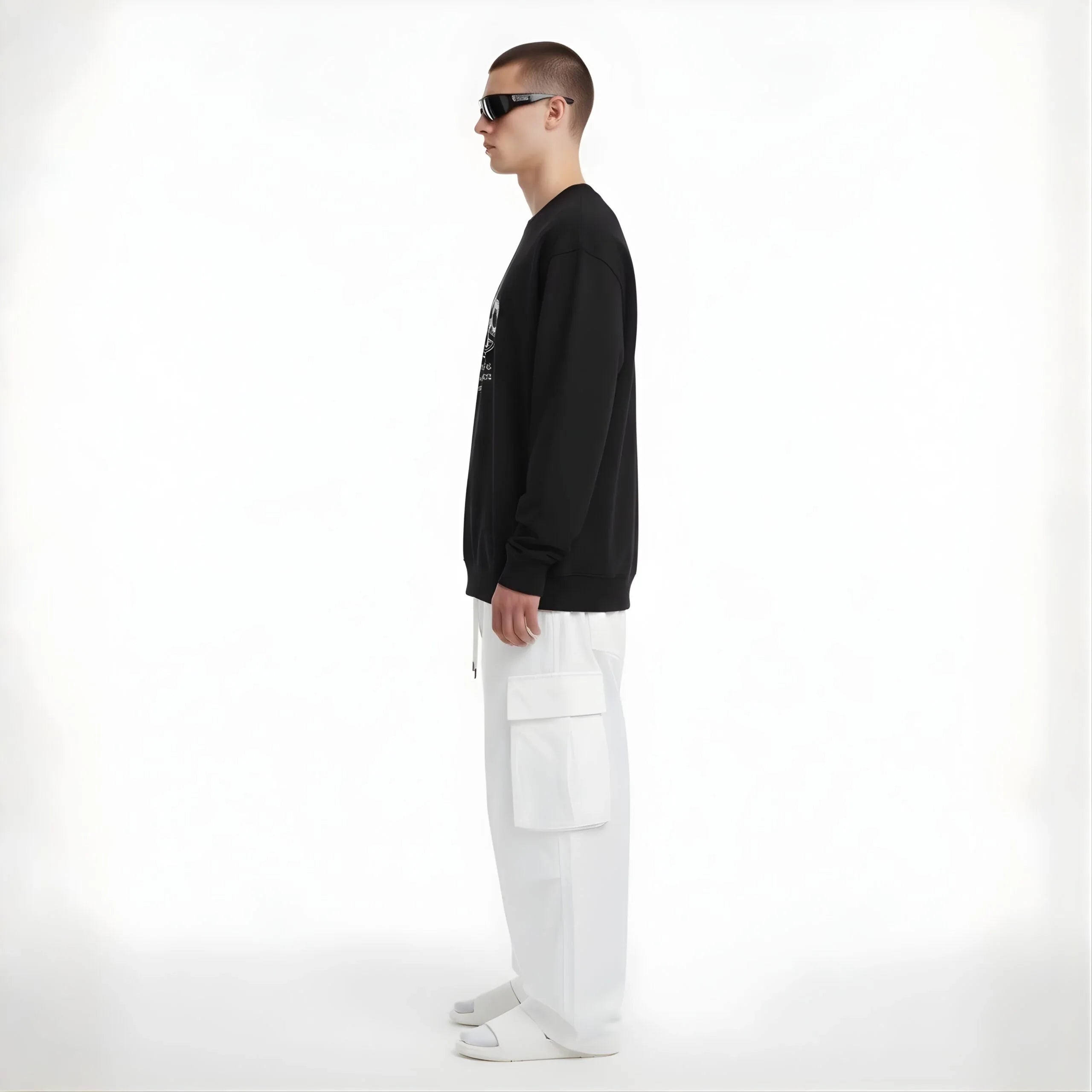 Shadow Claw Streetwear Sweatshirt - Cornus Fashion