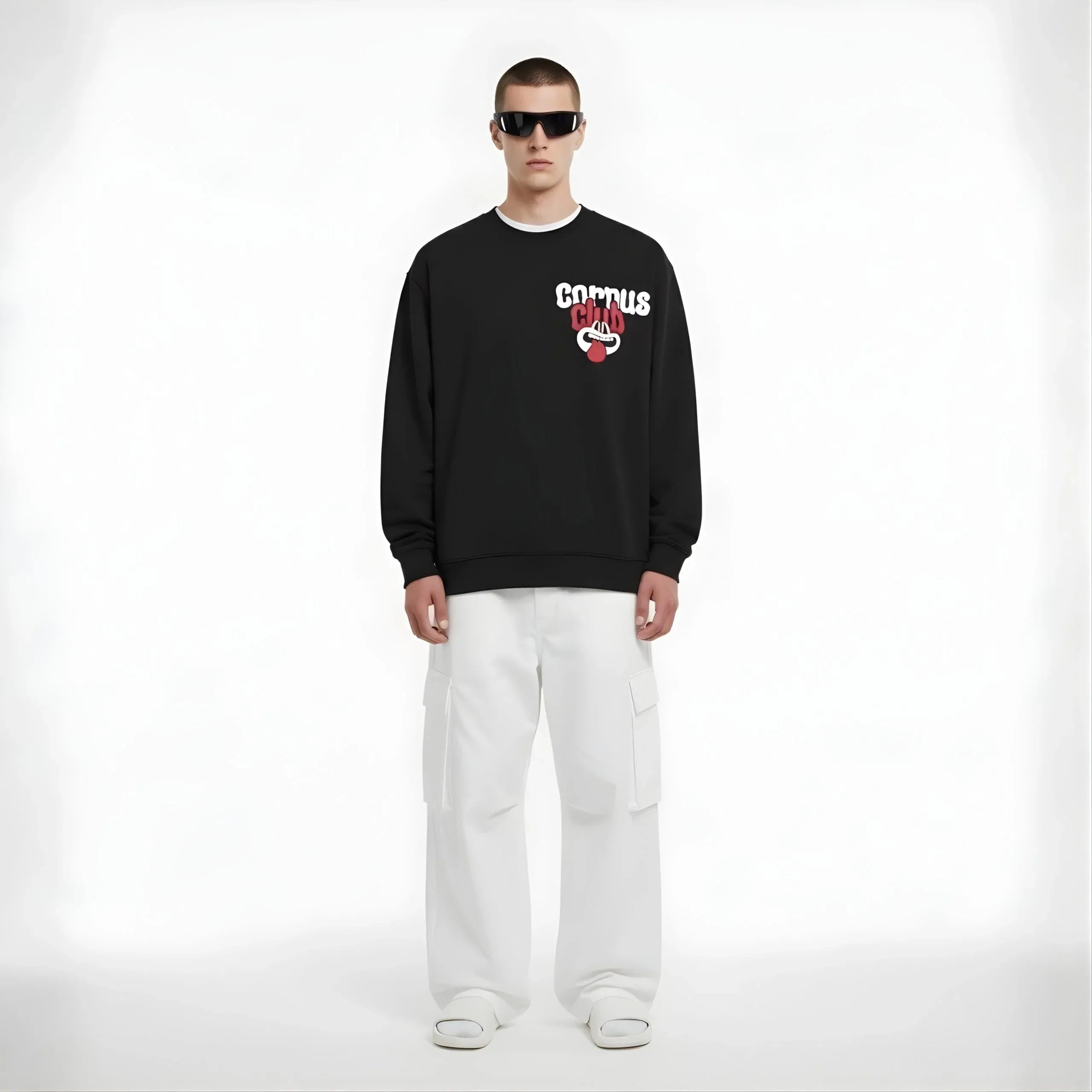 Cornus Club Minimal Sweatshirt - Cornus Fashion
