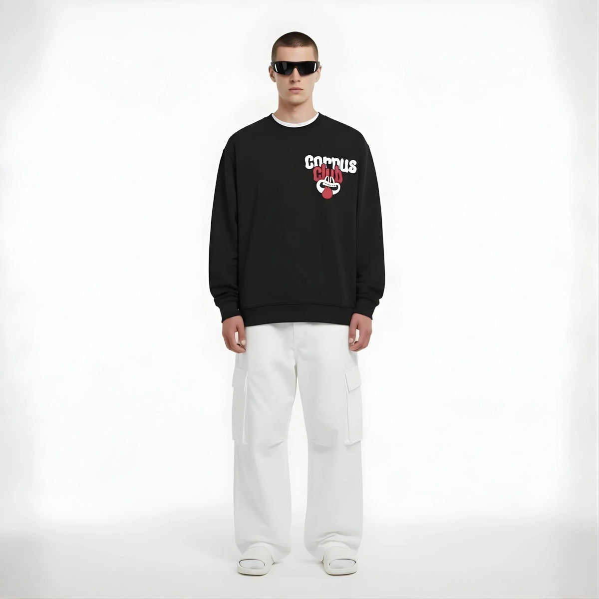 Cornus Club Minimal Sweatshirt - Cornus Fashion