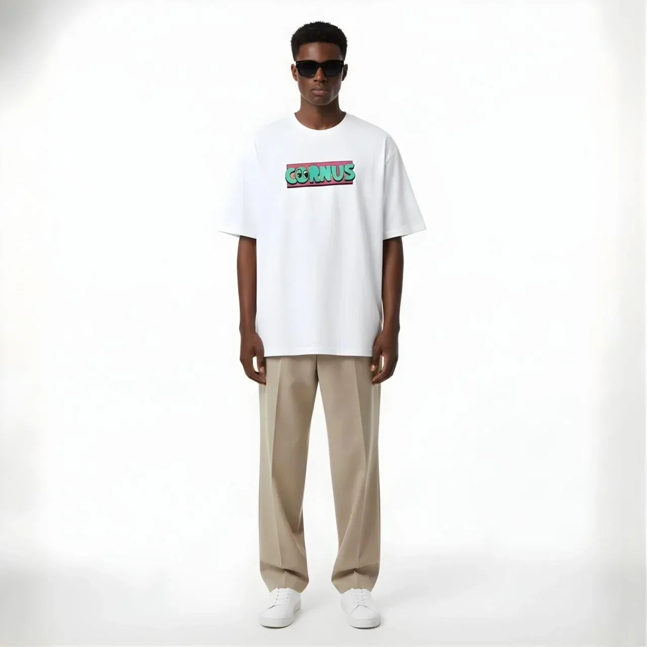 Chase Dreams Not Fears Print Tee - Cornus Fashion