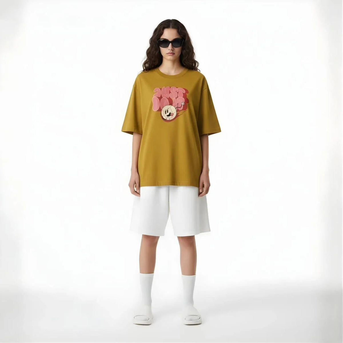 Must Do It – Oversized Tee - Cornus Fashion