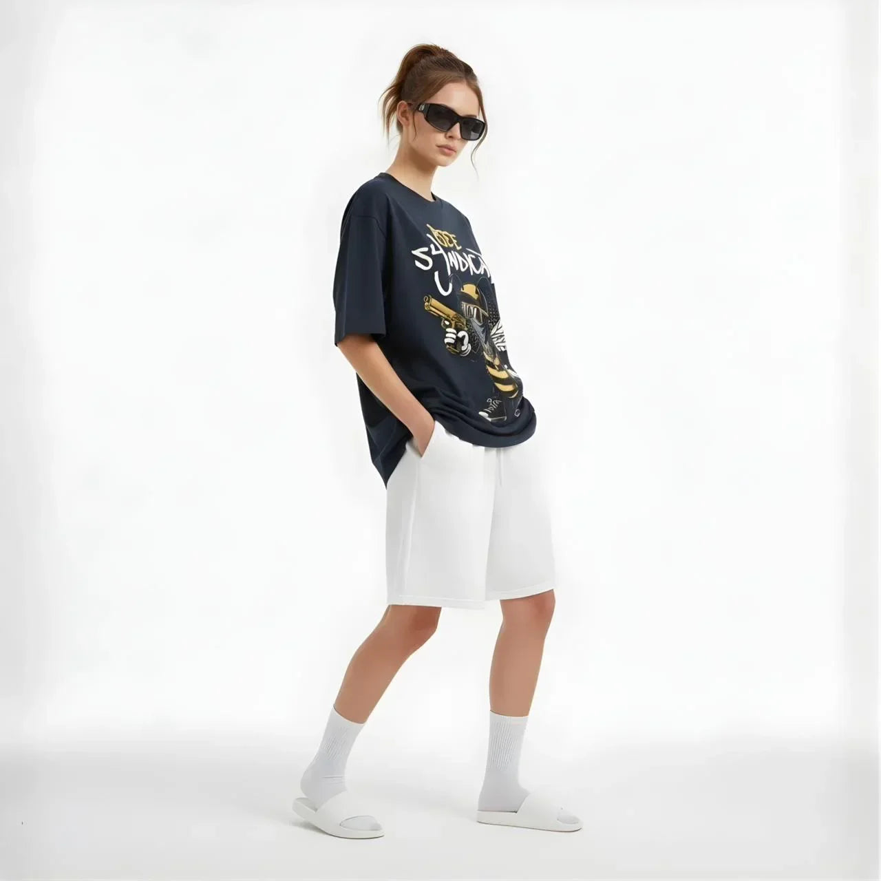 Bee Syndicate Graphic Tee - Cornus Fashion